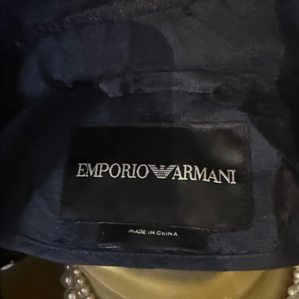 Emporio Armani evening trench coat. - Picture 2 of 5